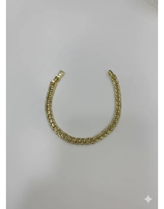    Pirinç Cm Bileklik 17+2 Cm  - Kbl0427