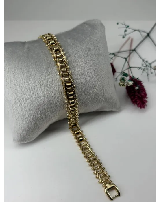    Pirinç Xuping Bileklik 18 Cm  - Kbl0329