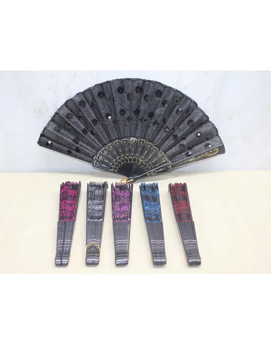 Plastik Pullu Yelpaze Alk3567