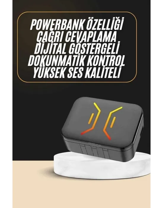 Powerbank Bluetooth Kulaklık Oyuncu Kulaklığı Yüksek Ses Kaliteli