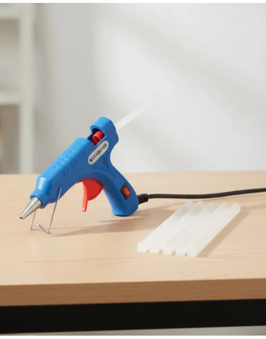 Pratik Kullanımlı 20w Silikon Tabancası 7.5 Mm Silikon Uyumlu 5 Adet Hediye Silikon