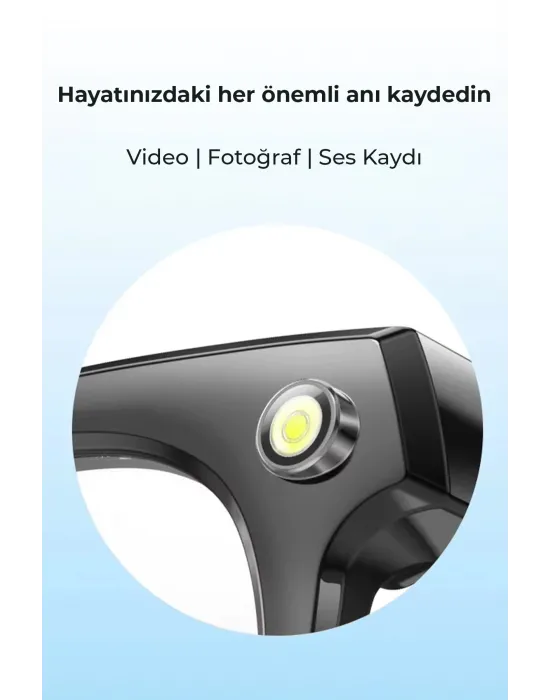 Pro Max Akıllı Gözlük Kameralı Yapay Zeka,müzik Dinleme,telefon İle Konuşma Bluetooth