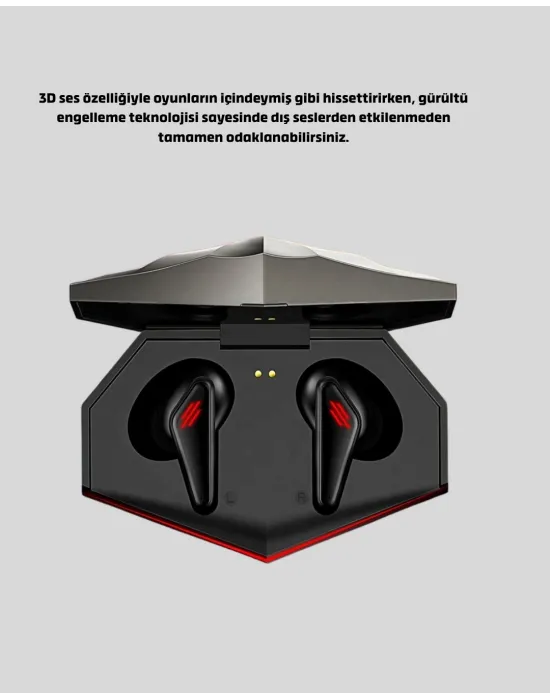 Profesyonel Oyuncular İçin Bluetooth Kulaklık