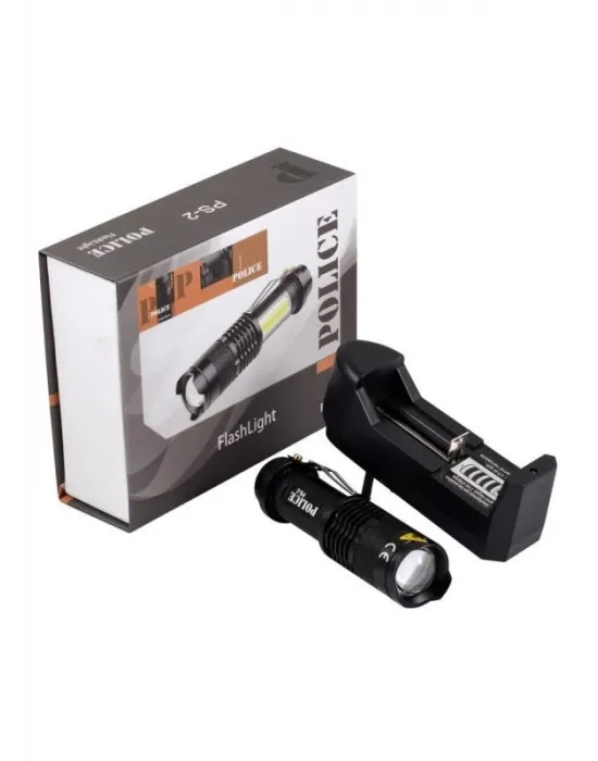Ps-2 Cree Q5 Led Şarjlı El Feneri