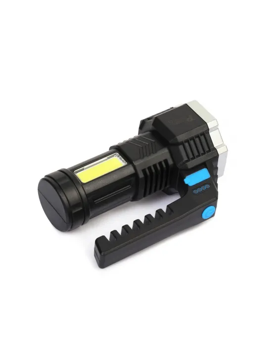 Ps-3879 Usb Şarj Göstergeli Şarj Edilebilir 7*xpe +cob Led El Feneri