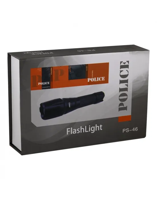Ps-46 6 Led 5 Kademeli Zoomlu Şarjlı El Feneri