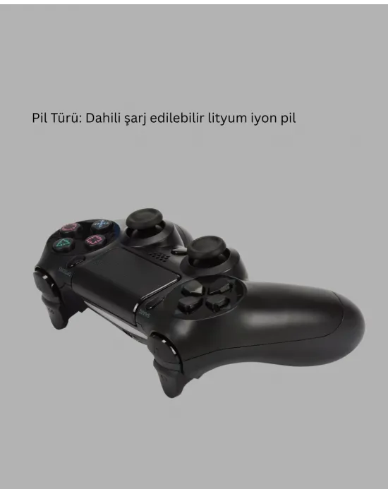 Ps4 Uyumlu Kablosuz Oyun Kolu – Gerçekçi Titreşimli Geri Bildirim