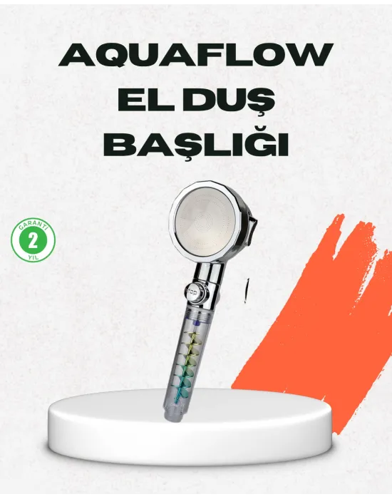Rahatlatıcı Yağmur Etkili El Duşu – Döner Pervaneli, Dayanıklı Ve Şık Tasarım