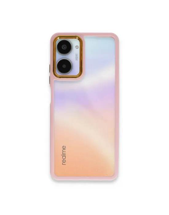 Realme 10 Pro 5g Kılıf Dora Kapak - Pudra