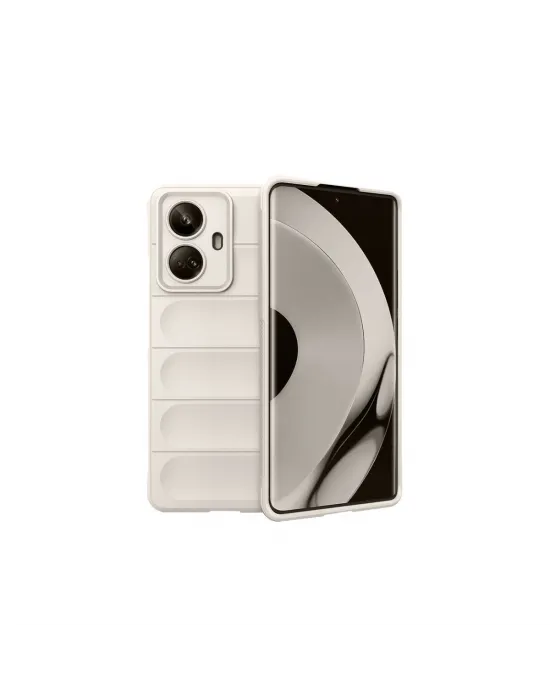 Realme 10 Pro 5g Kılıf Optimum Silikon - Krem