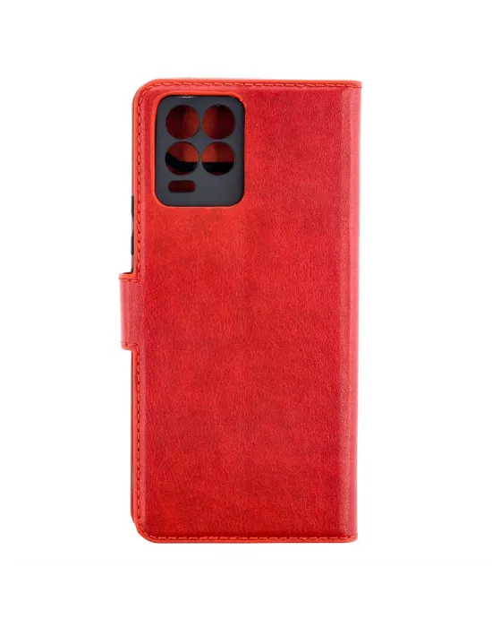 Realme 8 Pro Kılıf Trend S Plus Kapaklı Kılıf - Kırmızı