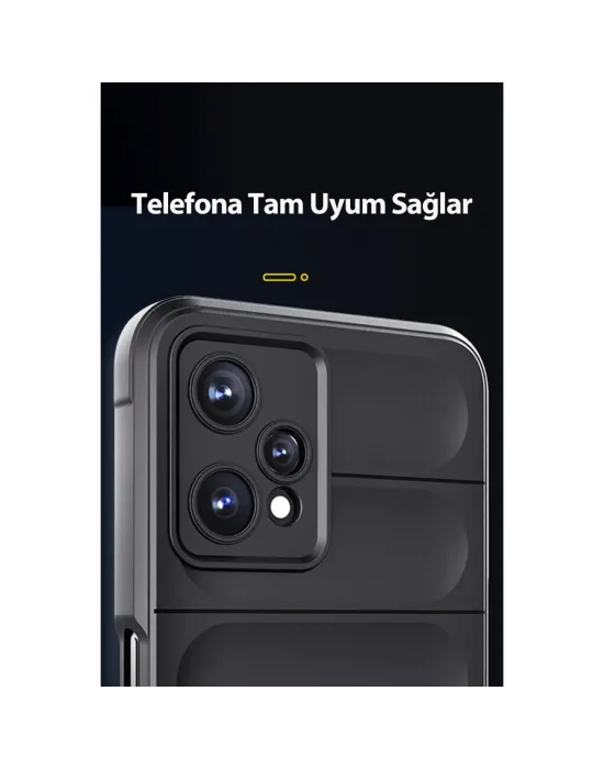 Realme 9 Pro 5g Kılıf Optimum Silikon - Krem