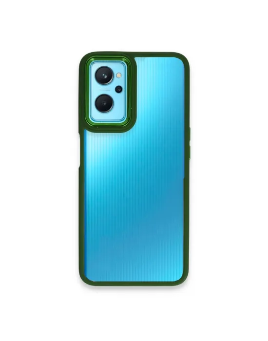 Realme 9i 4g Kılıf Dora Kapak - Haki Yeşil
