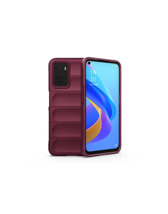Realme 9i 4g Kılıf Optimum Silikon - Bordo