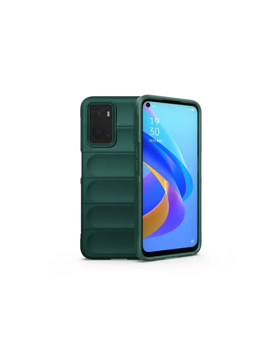 Realme 9i 4g Kılıf Optimum Silikon - Koyu Yeşil