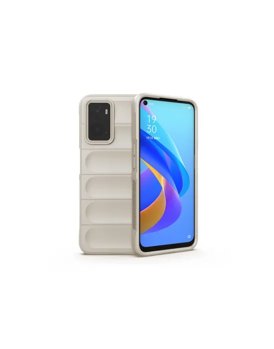 Realme 9i 4g Kılıf Optimum Silikon - Krem
