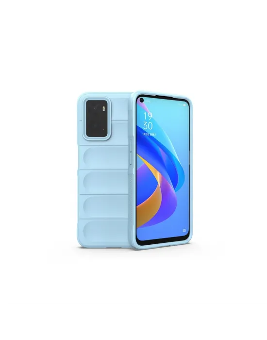 Realme 9i 4g Kılıf Optimum Silikon - Sky Blue