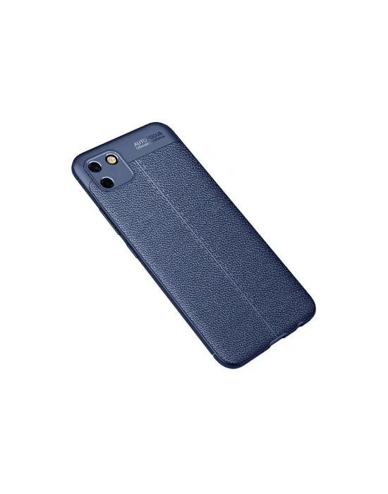 Realme C11 2021 Kılıf Auto Focus Kapak - Lacivert