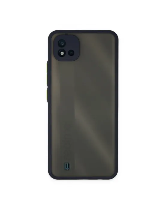 Realme C11 2021 Kılıf Montreal Silikon Kapak - Lacivert