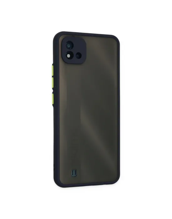Realme C11 2021 Kılıf Montreal Silikon Kapak - Lacivert