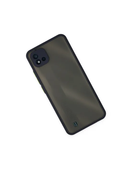 Realme C11 2021 Kılıf Montreal Silikon Kapak - Lacivert
