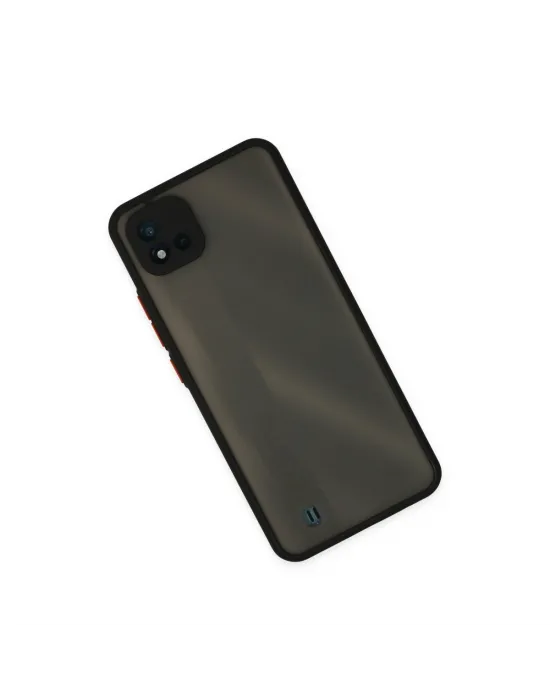 Realme C11 2021 Kılıf Montreal Silikon Kapak - Siyah