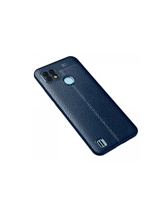 Realme C21 Kılıf Auto Focus Kapak - Lacivert