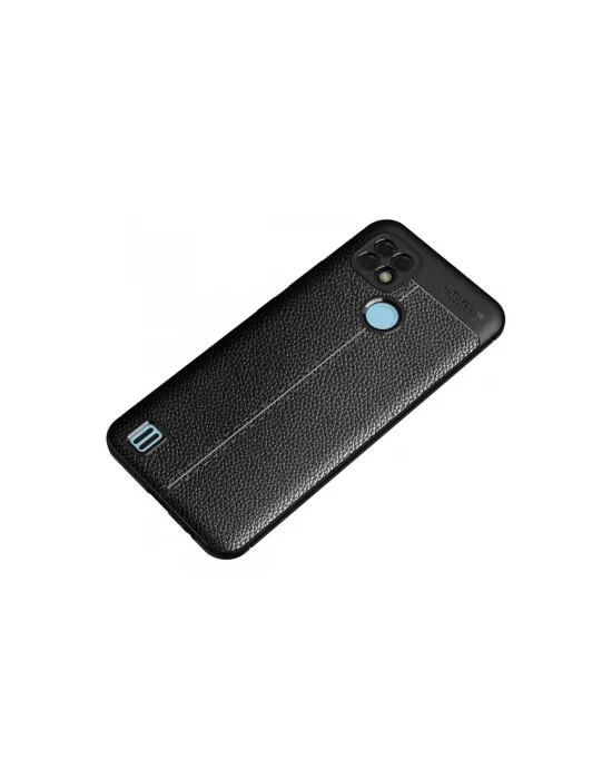 Realme C21 Kılıf Auto Focus Kapak - Siyah
