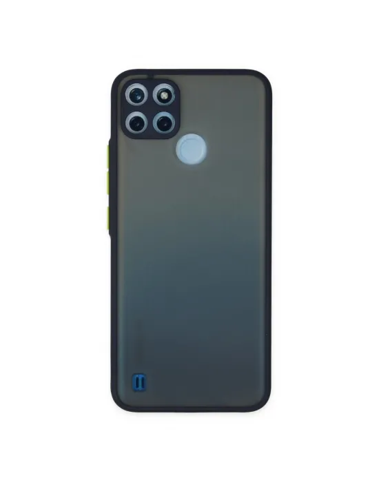 Realme C21y Kılıf Montreal Silikon Kapak - Lacivert