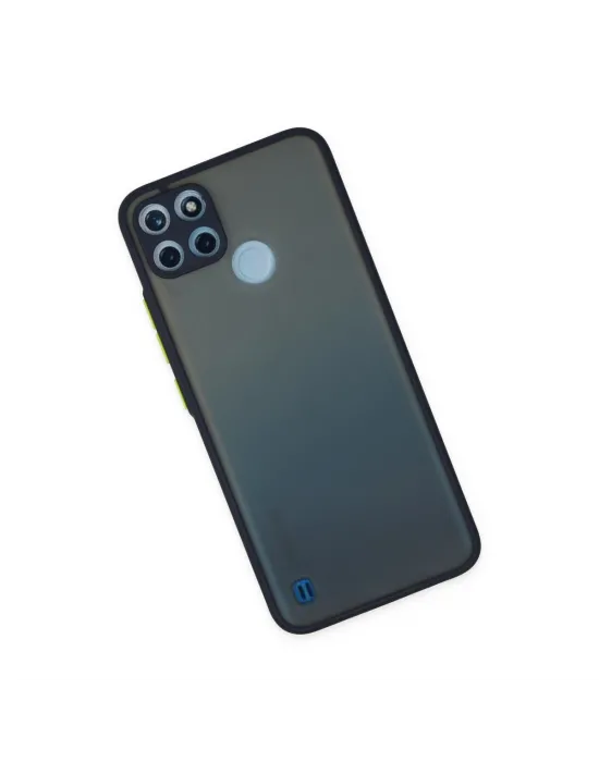 Realme C21y Kılıf Montreal Silikon Kapak - Lacivert