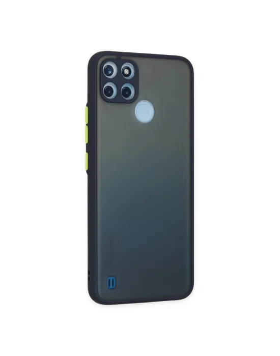 Realme C21y Kılıf Montreal Silikon Kapak - Lacivert