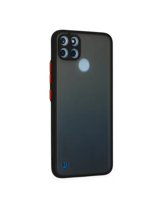 Realme C21y Kılıf Montreal Silikon Kapak - Siyah