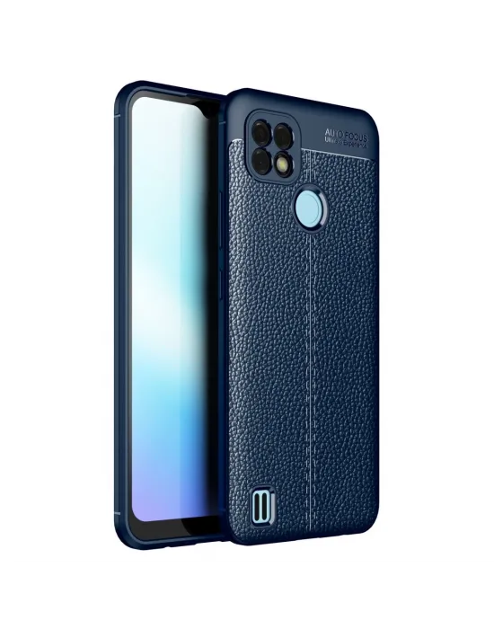 Realme C25 Kılıf Auto Focus Kapak - Lacivert