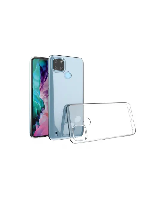 Realme C25y Kılıf Lüx Şeffaf Silikon