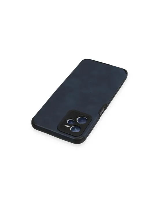Realme C35 Kılıf Loop Deri Silikon - Lacivert