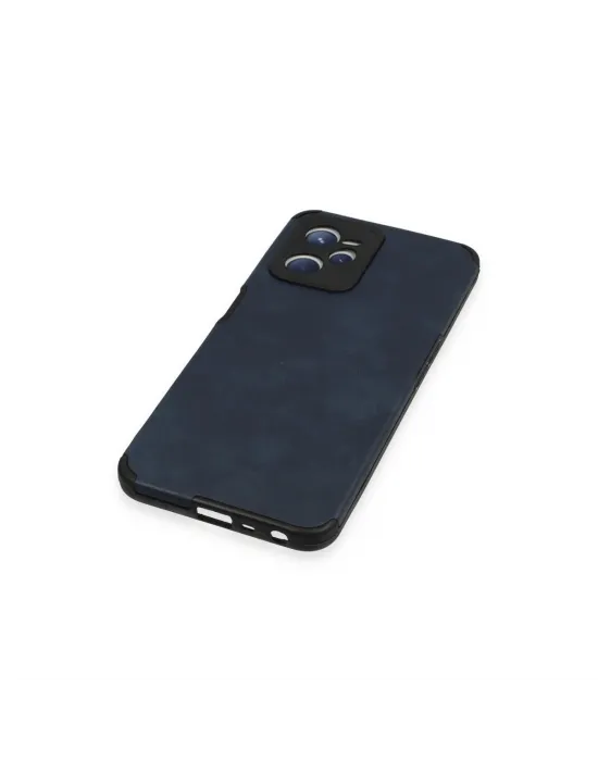 Realme C35 Kılıf Loop Deri Silikon - Lacivert