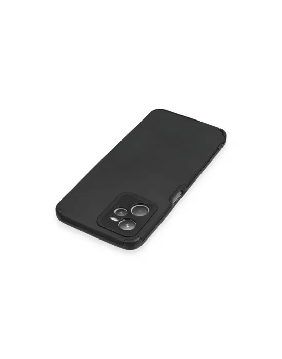 Realme C35 Kılıf Loop Deri Silikon - Siyah