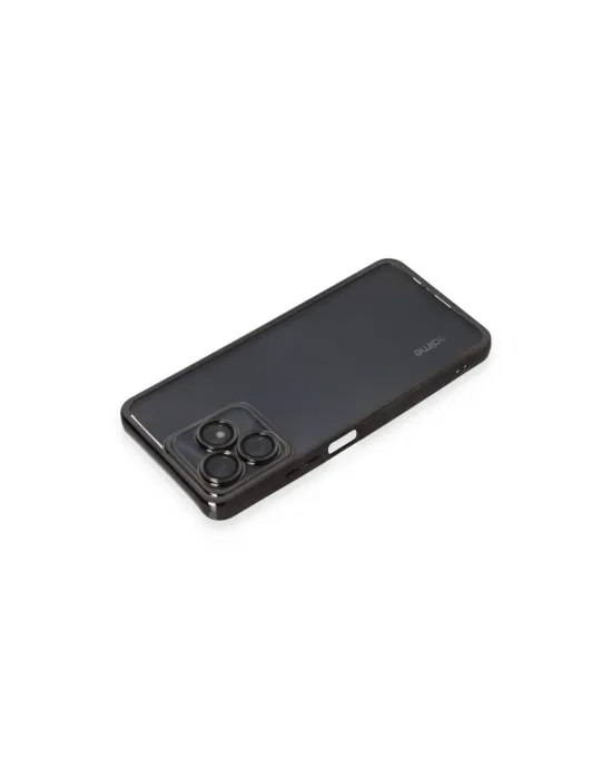 Realme C53 Kılıf Razer Lensli Silikon - Siyah