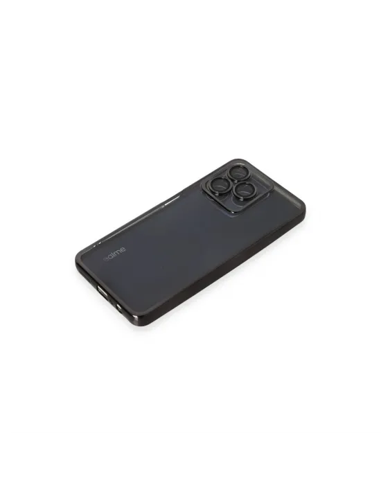 Realme C53 Kılıf Razer Lensli Silikon - Siyah