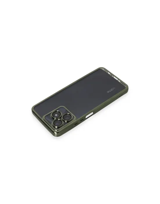 Realme C53 Kılıf Razer Lensli Silikon - Yeşil