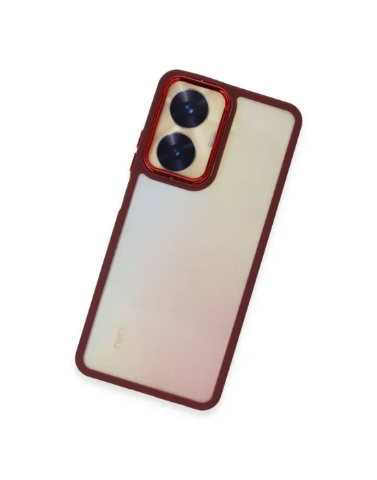 Realme C55 Kılıf Dora Kapak - Kırmızı