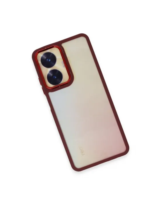 Realme C55 Kılıf Dora Kapak - Kırmızı