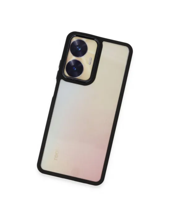 Realme C55 Kılıf Dora Kapak - Siyah