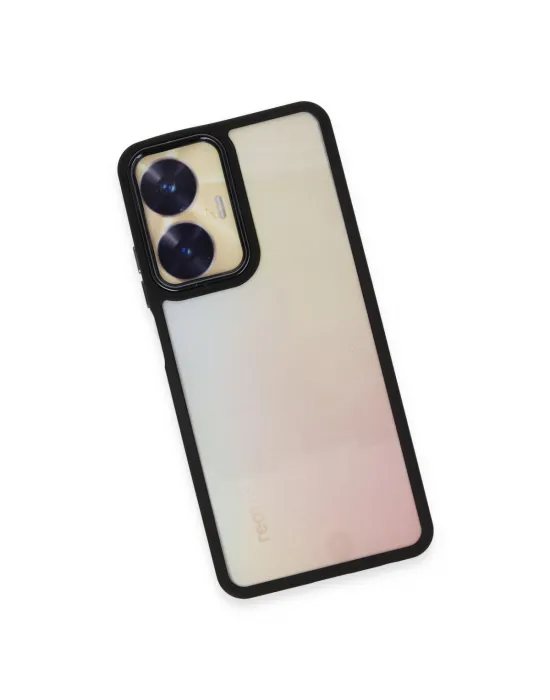 Realme C55 Kılıf Dora Kapak - Siyah