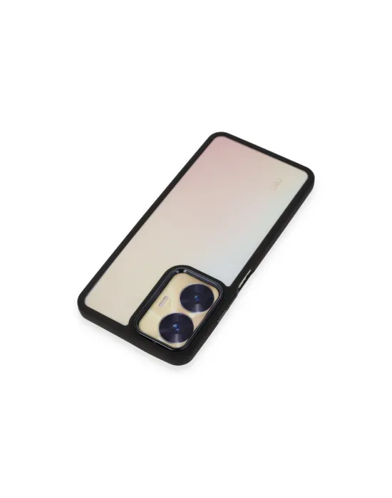 Realme C55 Kılıf Dora Kapak - Siyah