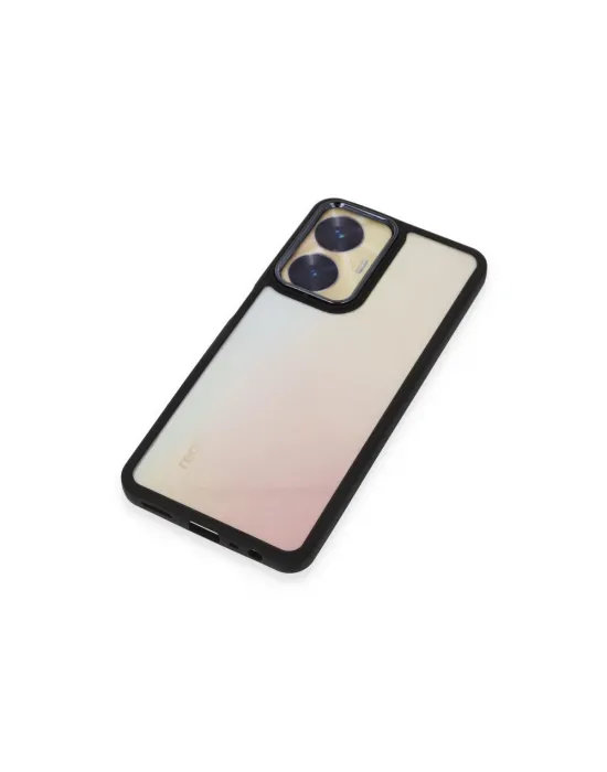 Realme C55 Kılıf Dora Kapak - Siyah