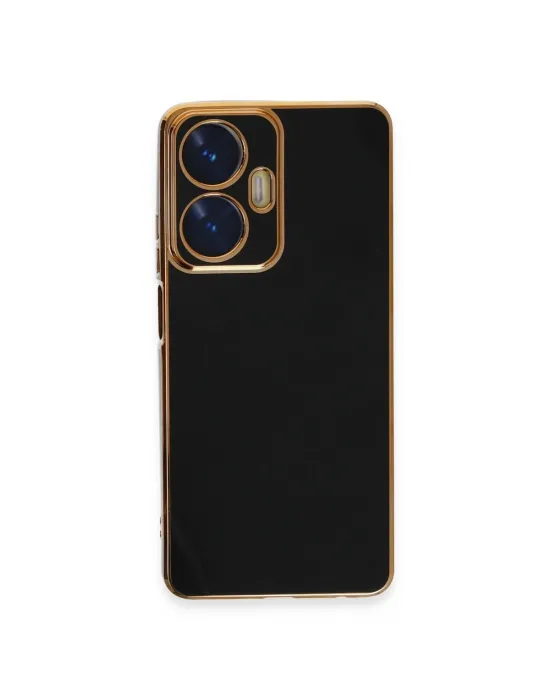 Realme C55 Kılıf Volet Silikon - Siyah