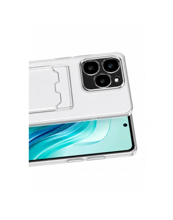 Realme C61 Kılıf Kart Şeffaf Silikon - Şeffaf