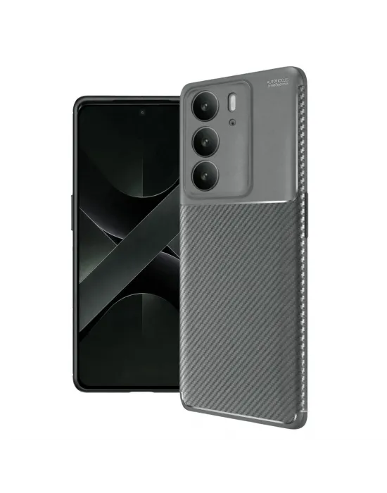 Realme C75 4g Auto Focus Karbon Kapak - Gri