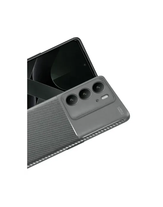 Realme C75 4g Auto Focus Karbon Kapak - Gri